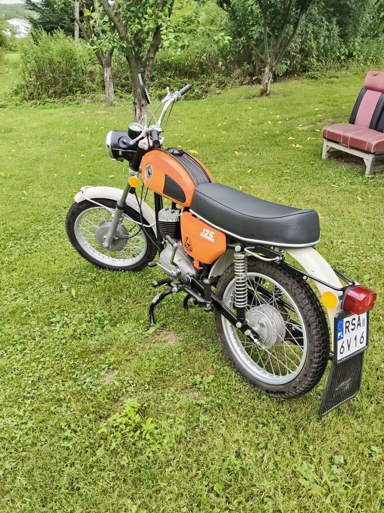Wsk 125 kos  zarejestrowana