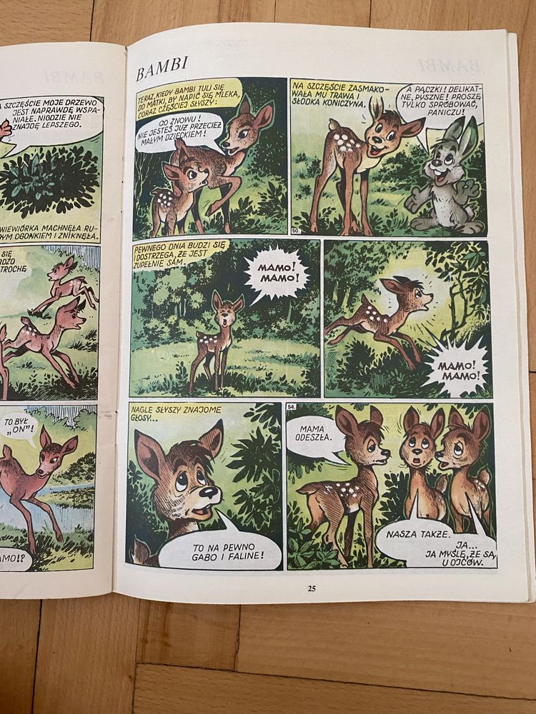 Bambi, Podroże Jamesa Cooka, Tam, Gdzie Słońce Zachodzi Seledynowo w.1