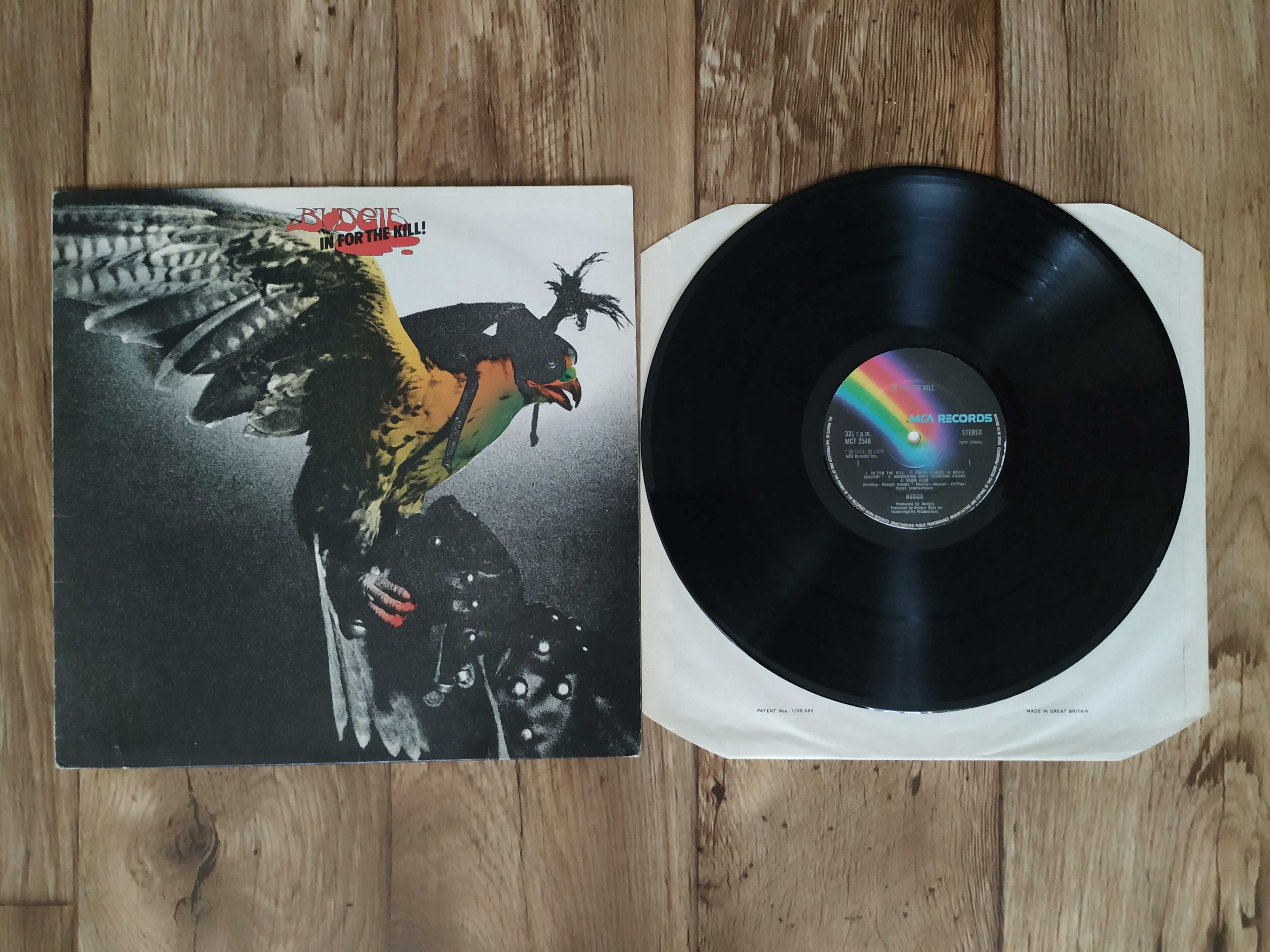 Budgie – In For The Kill! 1974 1st Press UK Edition