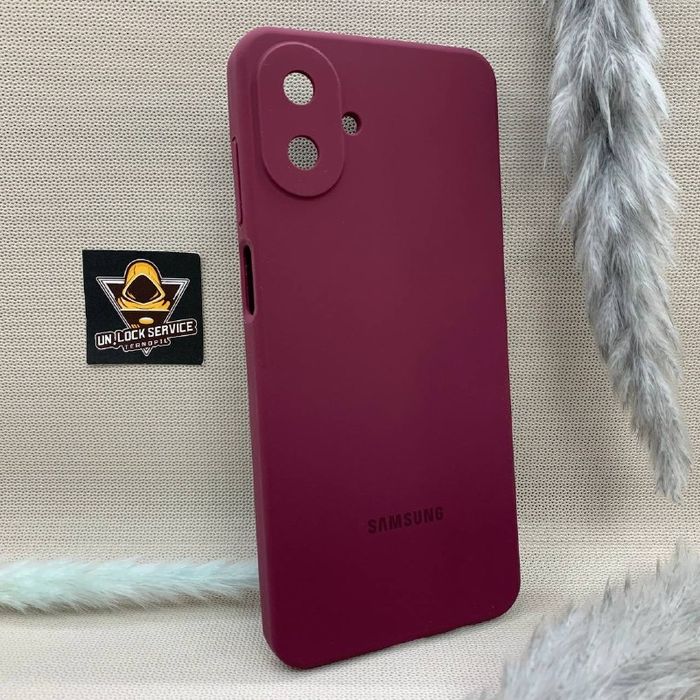 Топ! Samsung A07 с логотипом Противоударный чехол софт тач все модели