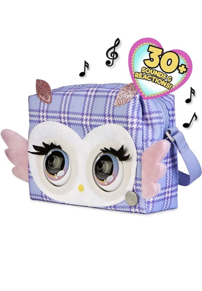 Интерактивная сумочка Purse Pets Couture Owl. Дитяча сумочка