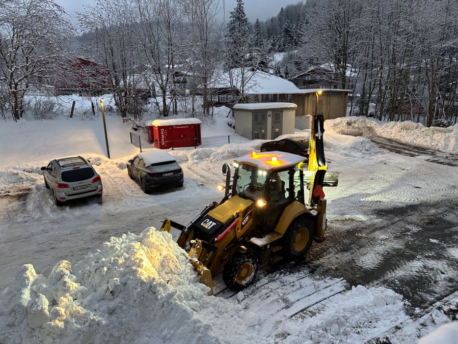 Odśnieżanie / wywóz śniegu / koparka Bielsko  Żywiec