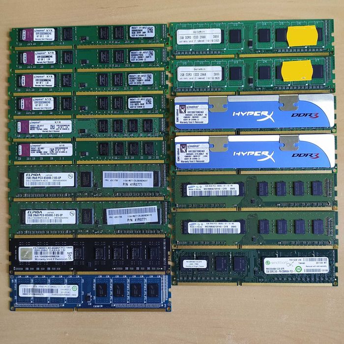 Оперативная память DDR3 2,4 GB