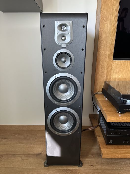 2x JBL ES90 + Yamaha RX-V479 – zestaw stereo + oryginalne akcesoria