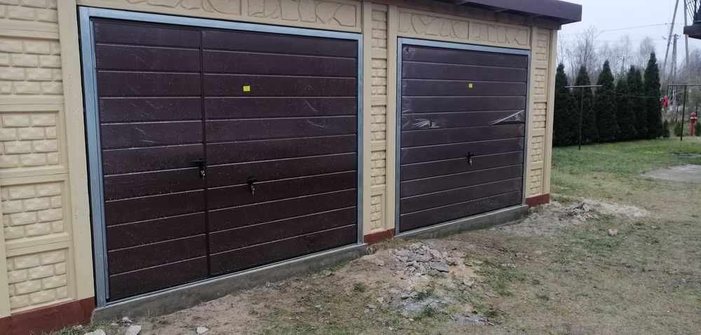 Brama Uchylna/Skrzydłowa RAL/BTX/Złoty Dąb/Dąb Bagienny/Orzech