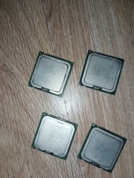 Процессоры Intel: Core 2 duo, Celeron D, Pentium D