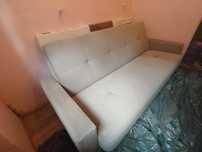 Rozkładana wersalka sofa z bokami