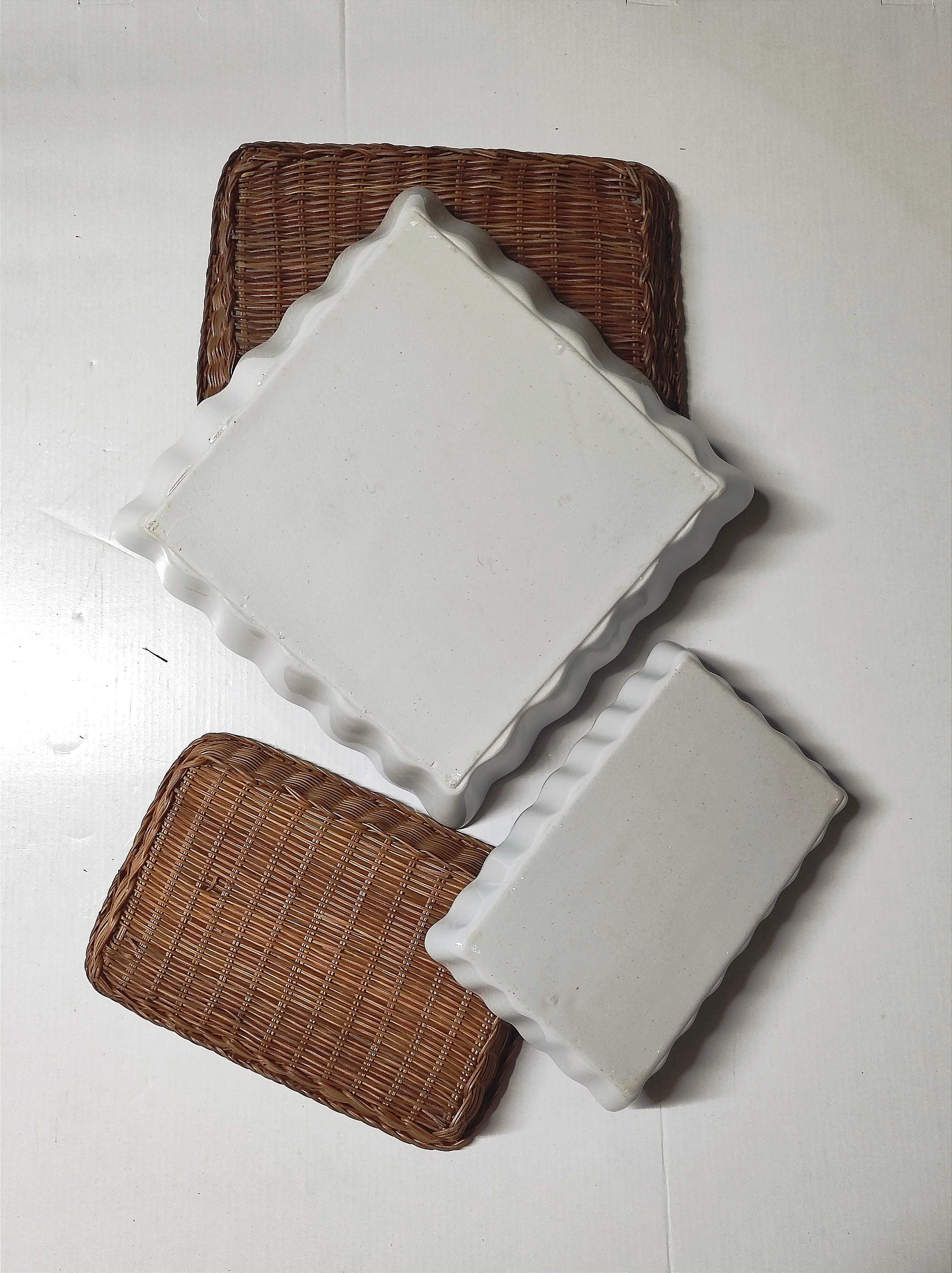 Tabuleiros / assadeira / petisqueira cerâmica / porcelana verga (novo)