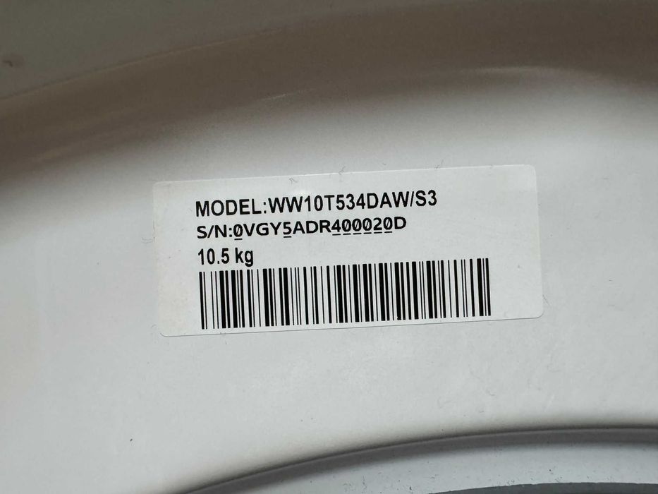 peças/reparar Maquina Lavar roupa Samsung WW10T534DAW/S3 peças/reparar