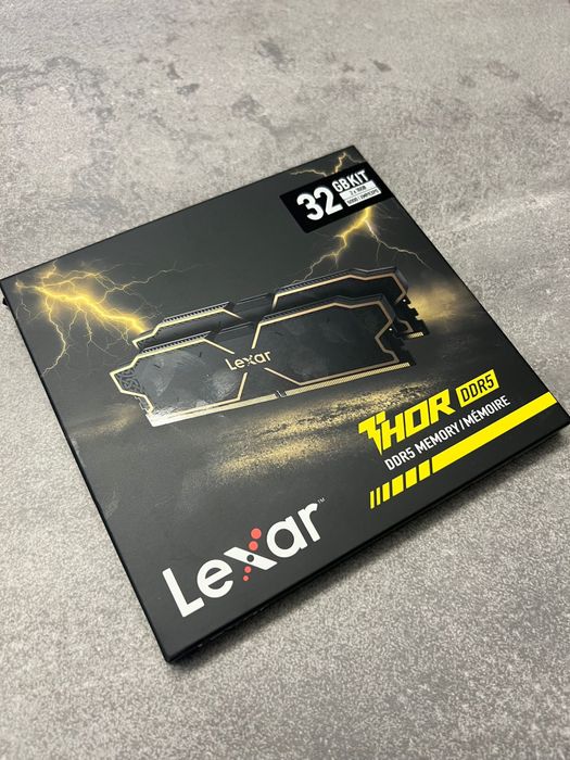 [Nowy] Pamięć RAM Lexar THOR DDR5 32GB (2x16GB) 6000MHz CL38