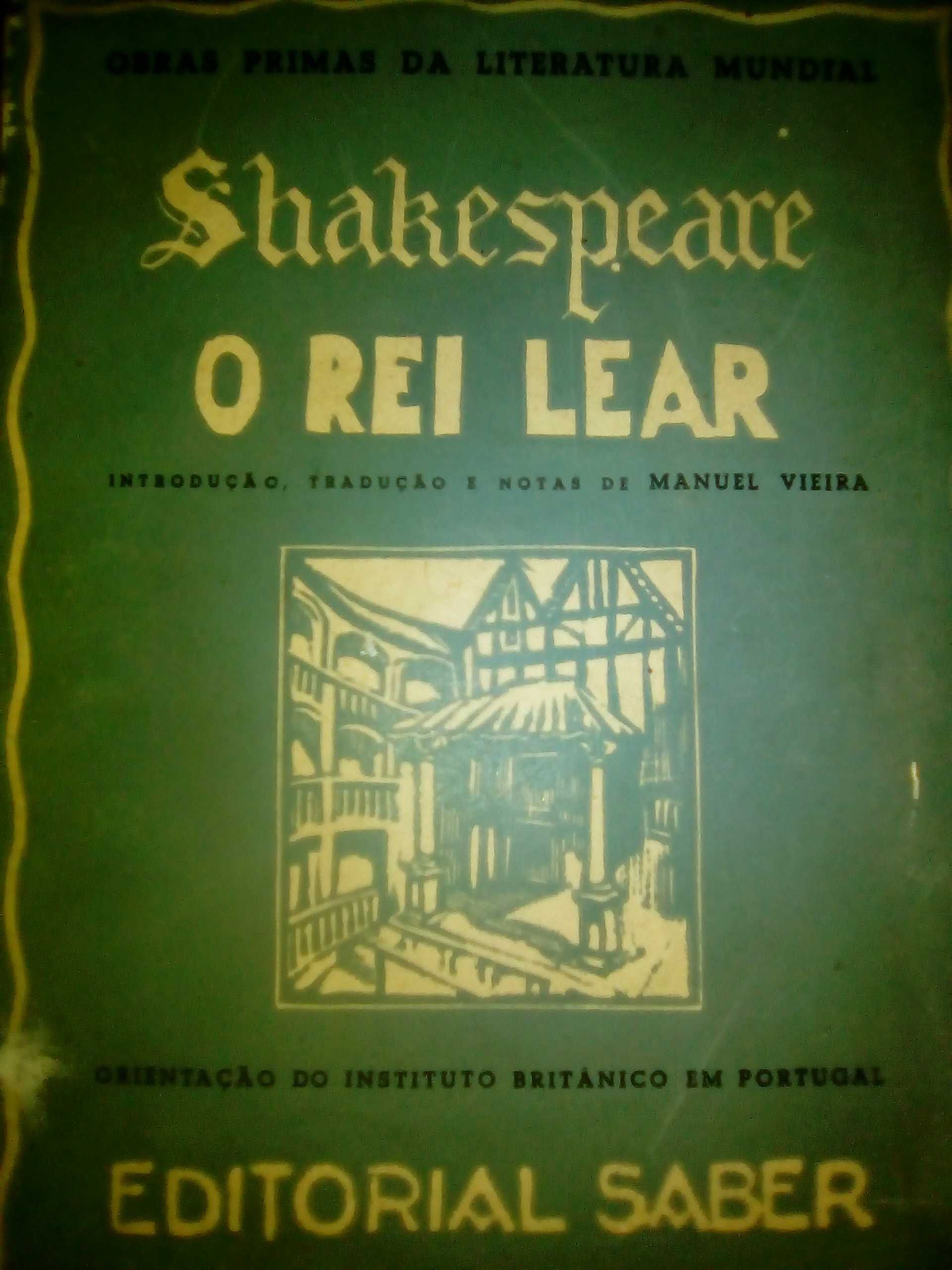 O rei lear - livro em bom estado