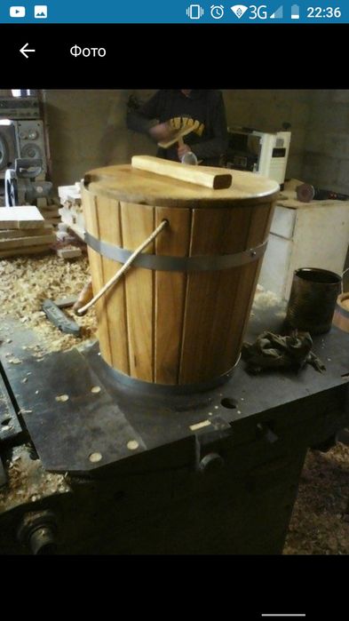 Дубова бочка(на подарок) + гравіровка