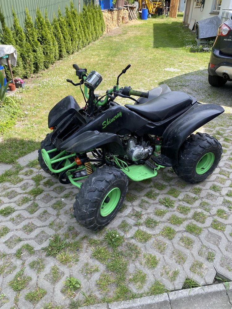 Quad 110 wał kardana uszkodzona skrzynia /zamienie /sprzedam