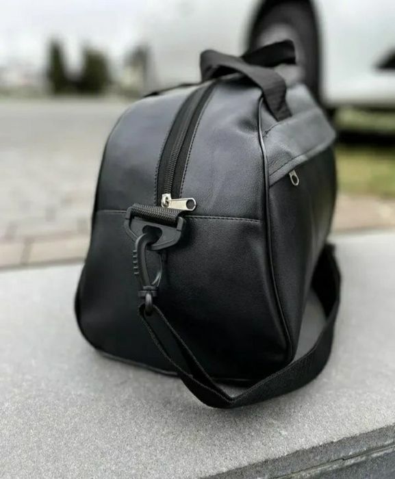 Спортивная кожаная фитнес сумка puma, сумка груша в спортзал