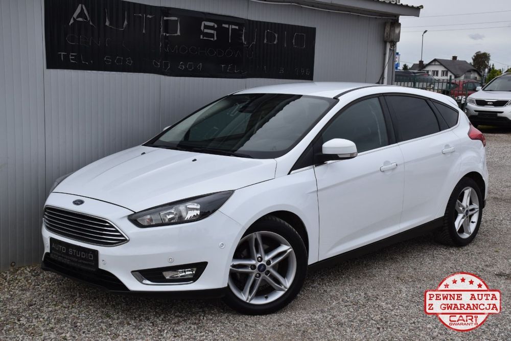 Ford Focus LED/Duża-Navi/Klimatronic/Tempomat/Multifunkcja/Alu-Felgi/BOGATY!