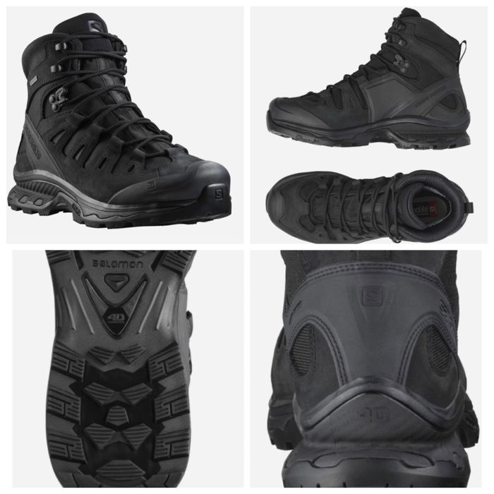 Берці тактичні Salomon Quest 4D GTX Forces 2 - чорні, TD3554 46р