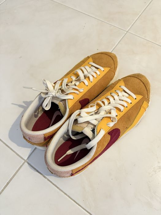 Sapatilha Nike Blazer Low Amarelo/Mostarda EU41