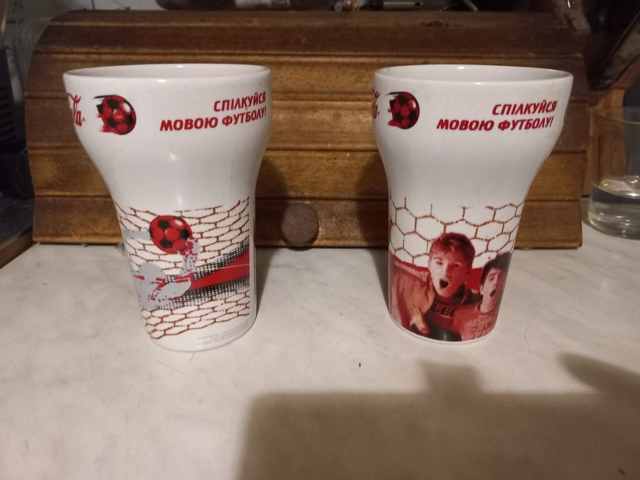 Стаканы керамические"Кока-Кола"