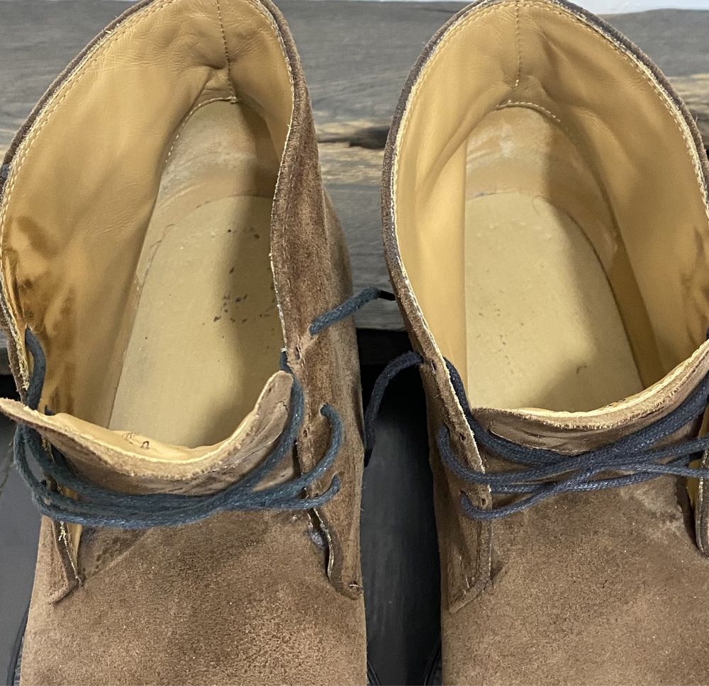 Tod's Brown Suede Chukka Boots