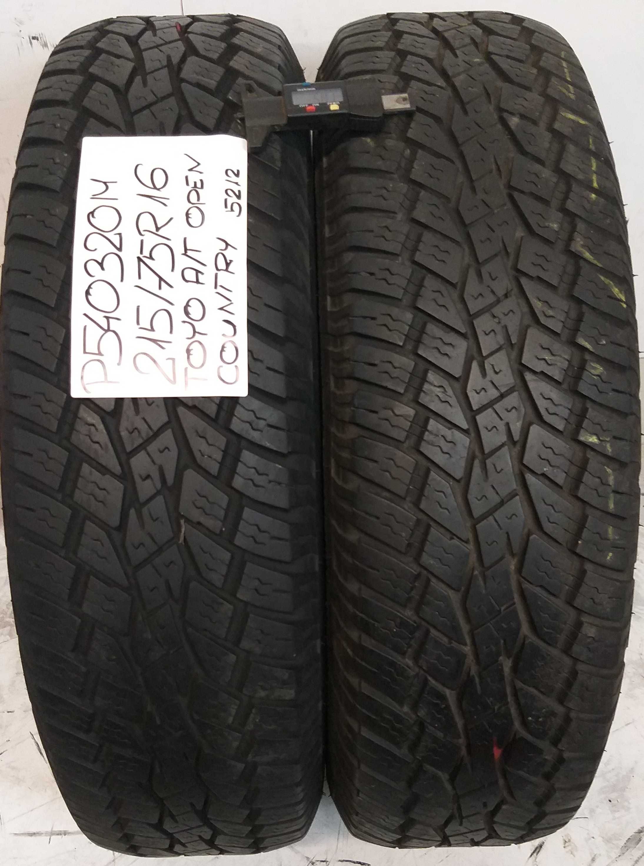 P540320M Para 215/75R16 Toyo A/T Open Country dot.5212