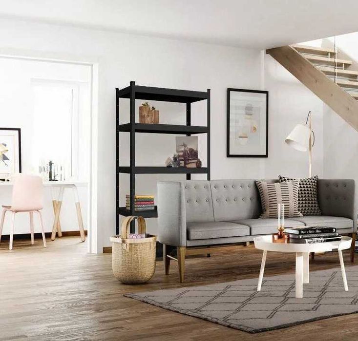 Розпродаж! Нові металеві універсальні посилені стелажі полиці мдф/дсп.