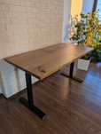 Stelaż regulowany z elektryczną regulacją wysokości 72-120cm 100 kg