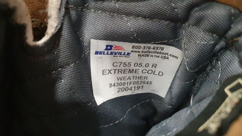 Військові зимові черевики (берці) Belleville C755, 38,5 розмір