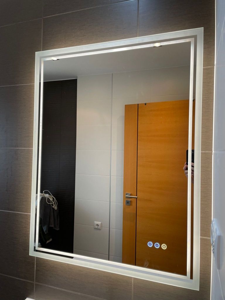Espelho de casa de banho Anti-embaciamento Novo
