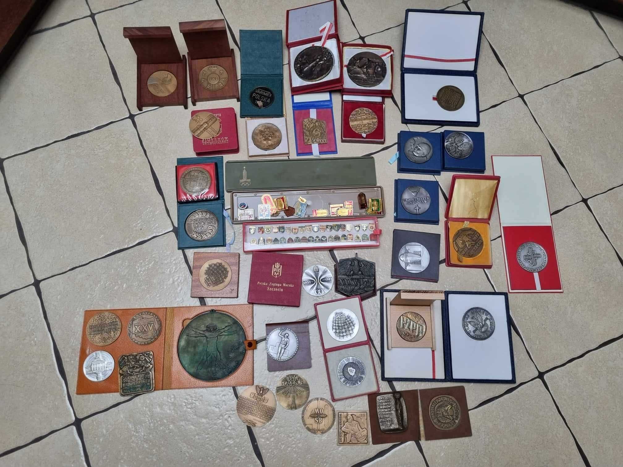 medale, odznaki, przypinki PRL
