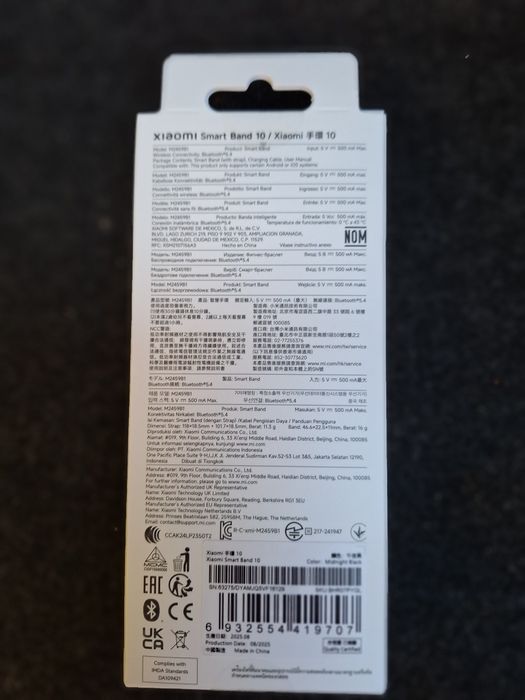 Opaska Xiaomi Mi Band 10 NOWA!