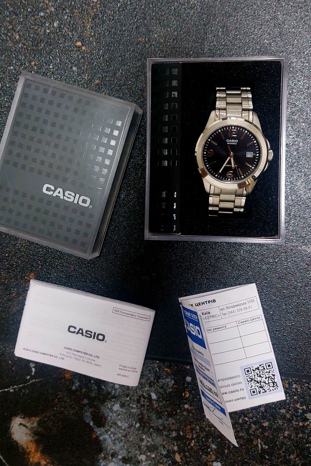 Годинник Casio MTP-1215A | ОРИГІНАЛ |