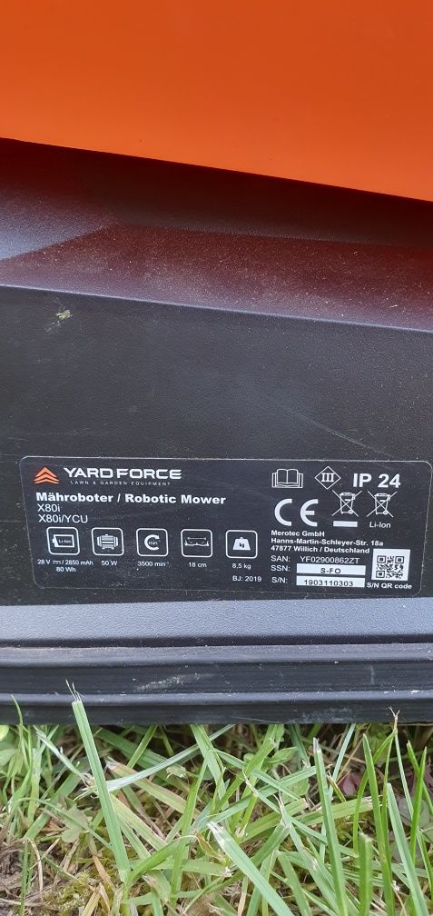 YARD FORCE X80i używana