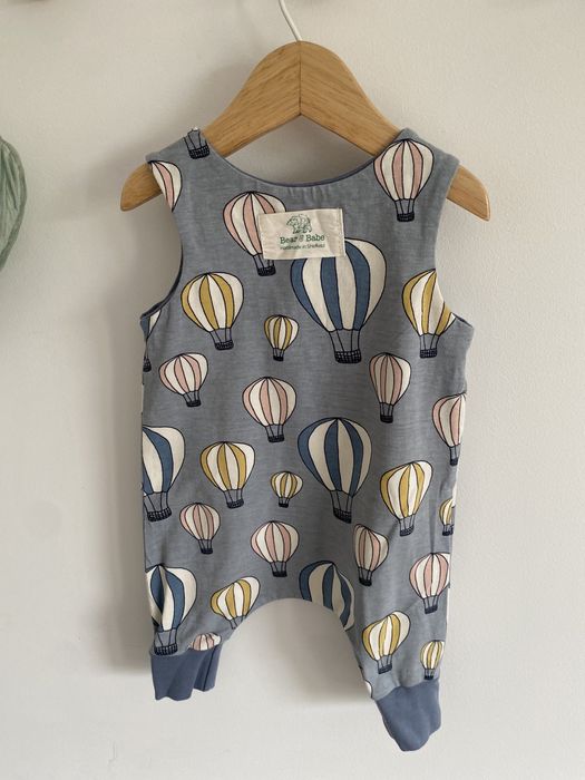 Kombinezon ogrodniczki 62 w balony bear & babe jak lindex