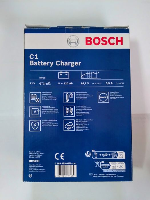 Carregador de baterias Bosch