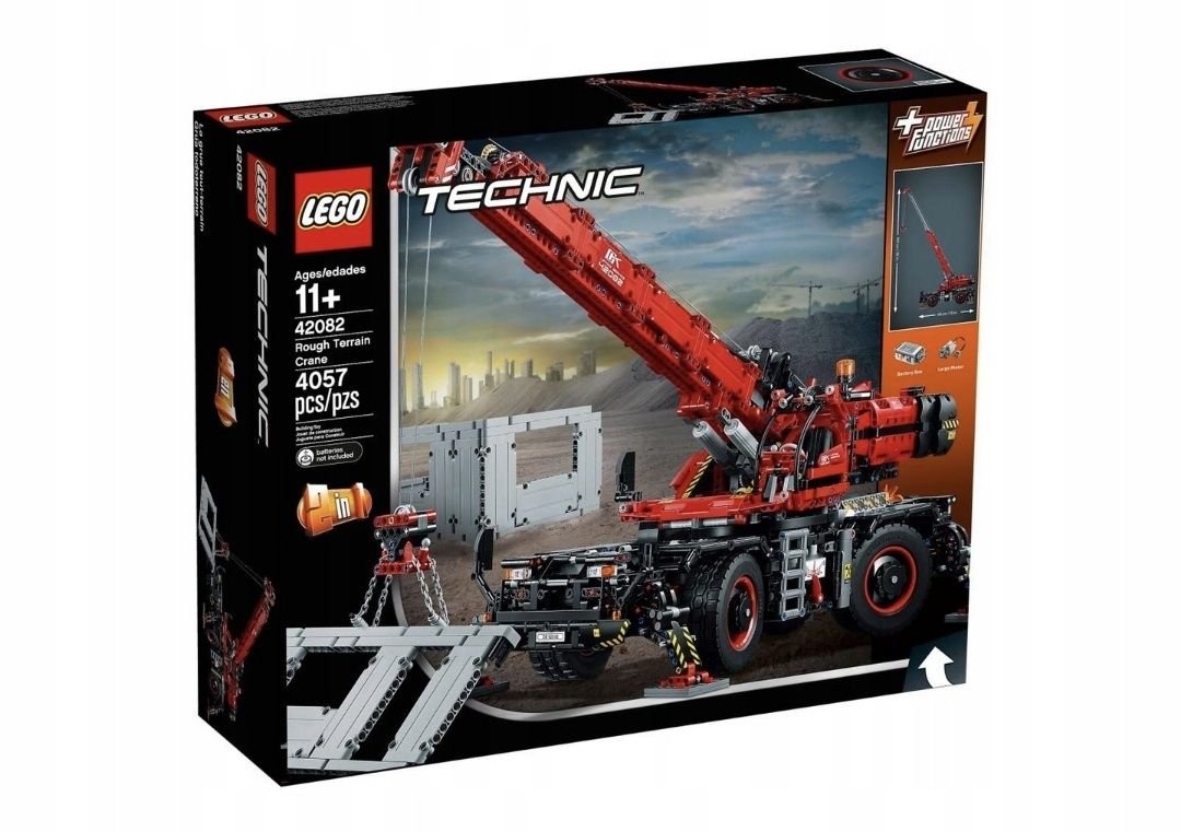 Nowe Lego Technic 42082 Dźwig - Rough Terrain Crane