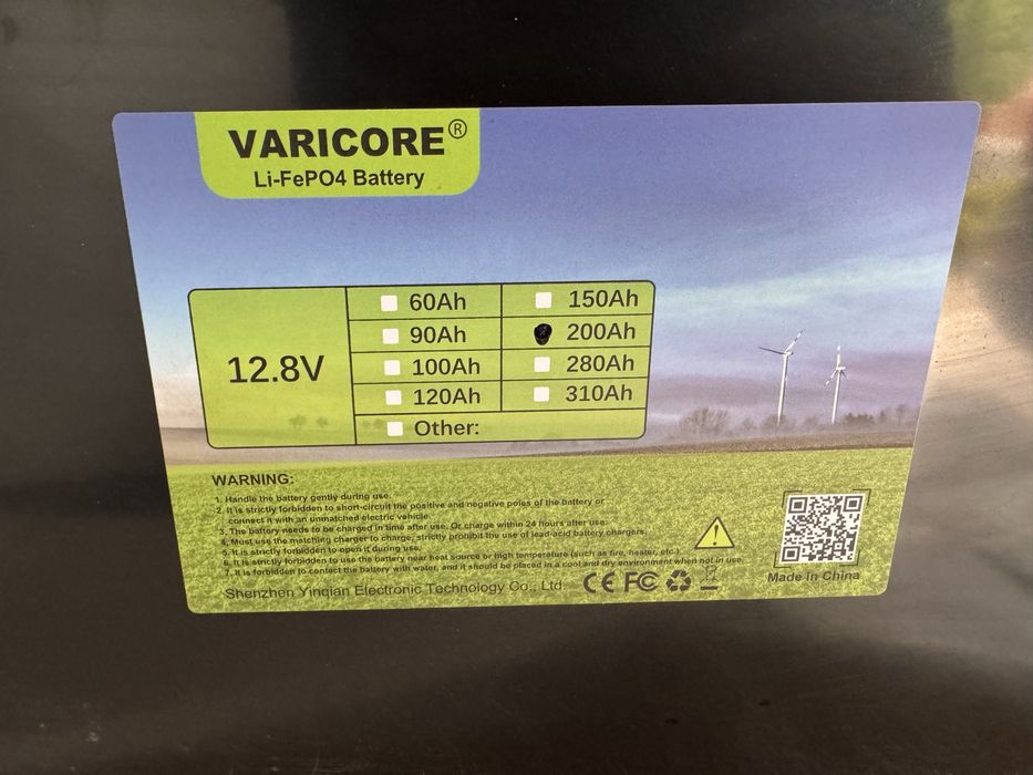 Акумулятор Li-FePO4 200Ah