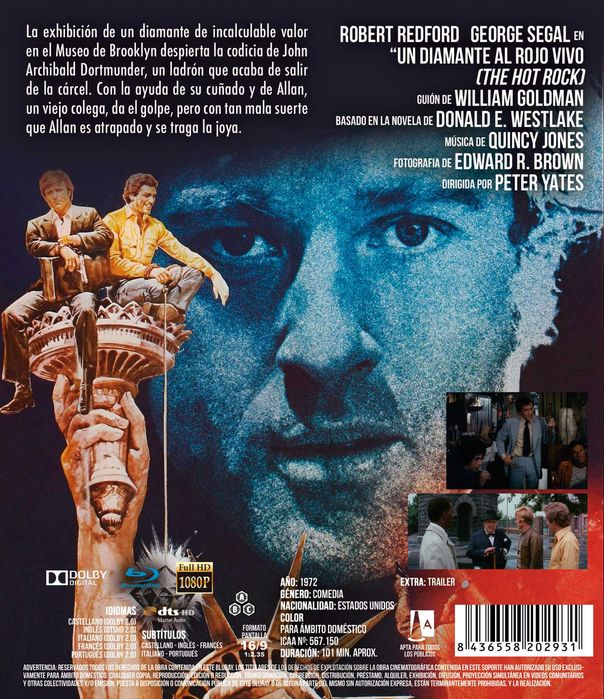 Un Diamante Al Rojo Vivo/O Grande Golpe (Blu-Ray)-Importado