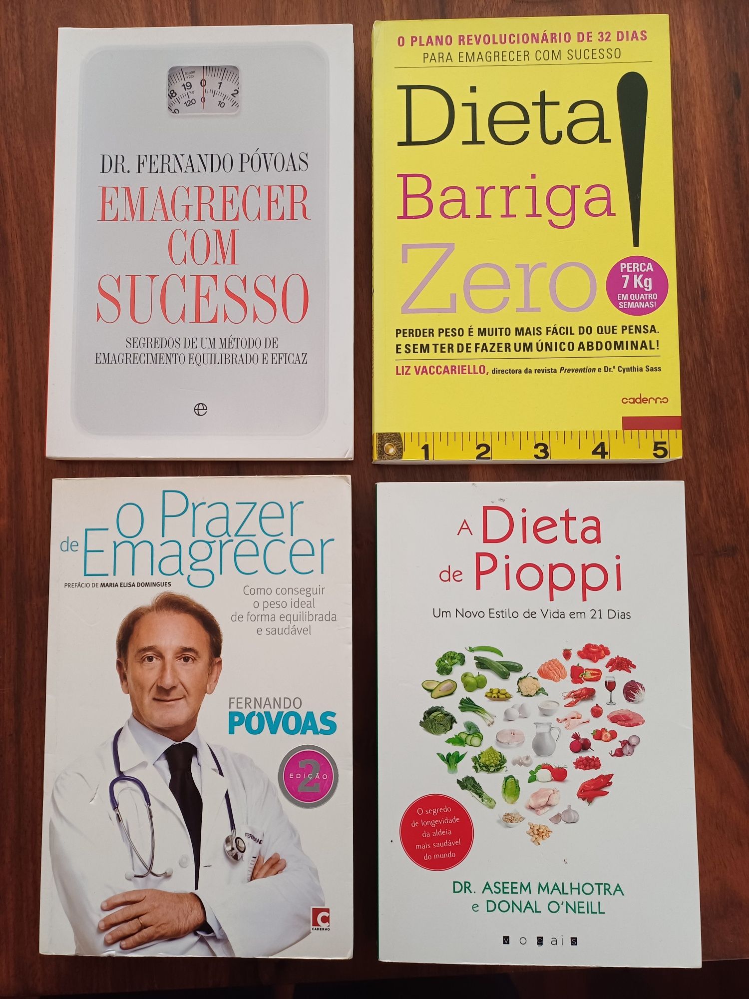 Livros de alimentação saudável - autores portugues e estrangeiros