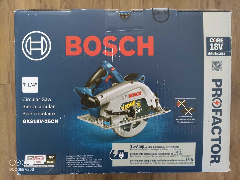 Bosch GKS18V-25CN 18V Brushless Bi-turbo Profactor 7-1/4" Circular Saw
