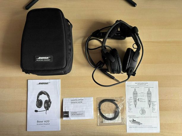 Słuchawki Lotnicze BOSE A20 z Bluetooth