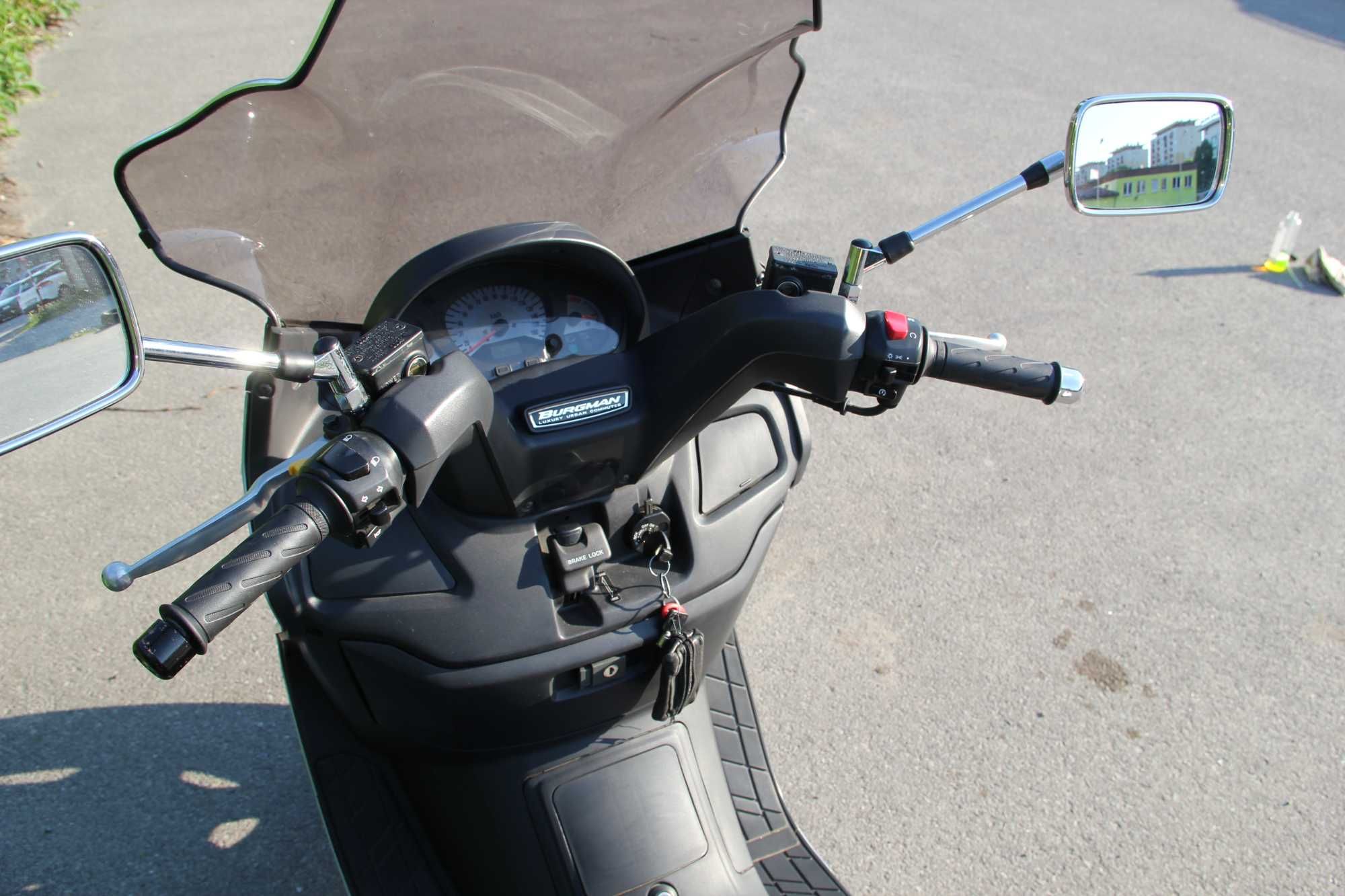 Suzuki Burgman400 / Stan Bdb / A2 / Kufer+ 2xKask