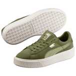 Trampki sneakersy Puma Suede Platform Mono Satin Trainers