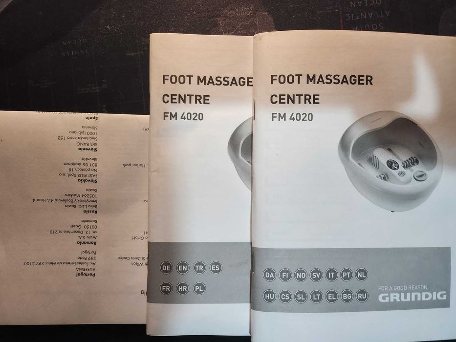 Hydro masażer do stóp FM4020 - nowy! z podgrzewaniem wody.