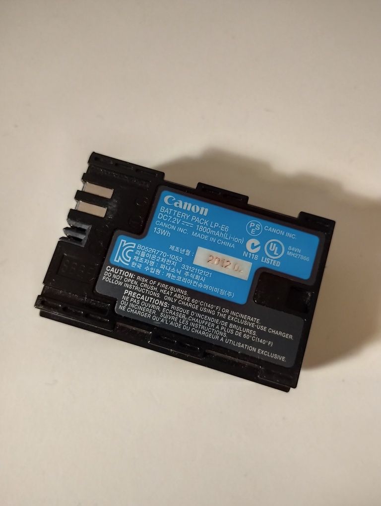 Bateria LP-E6 para canon