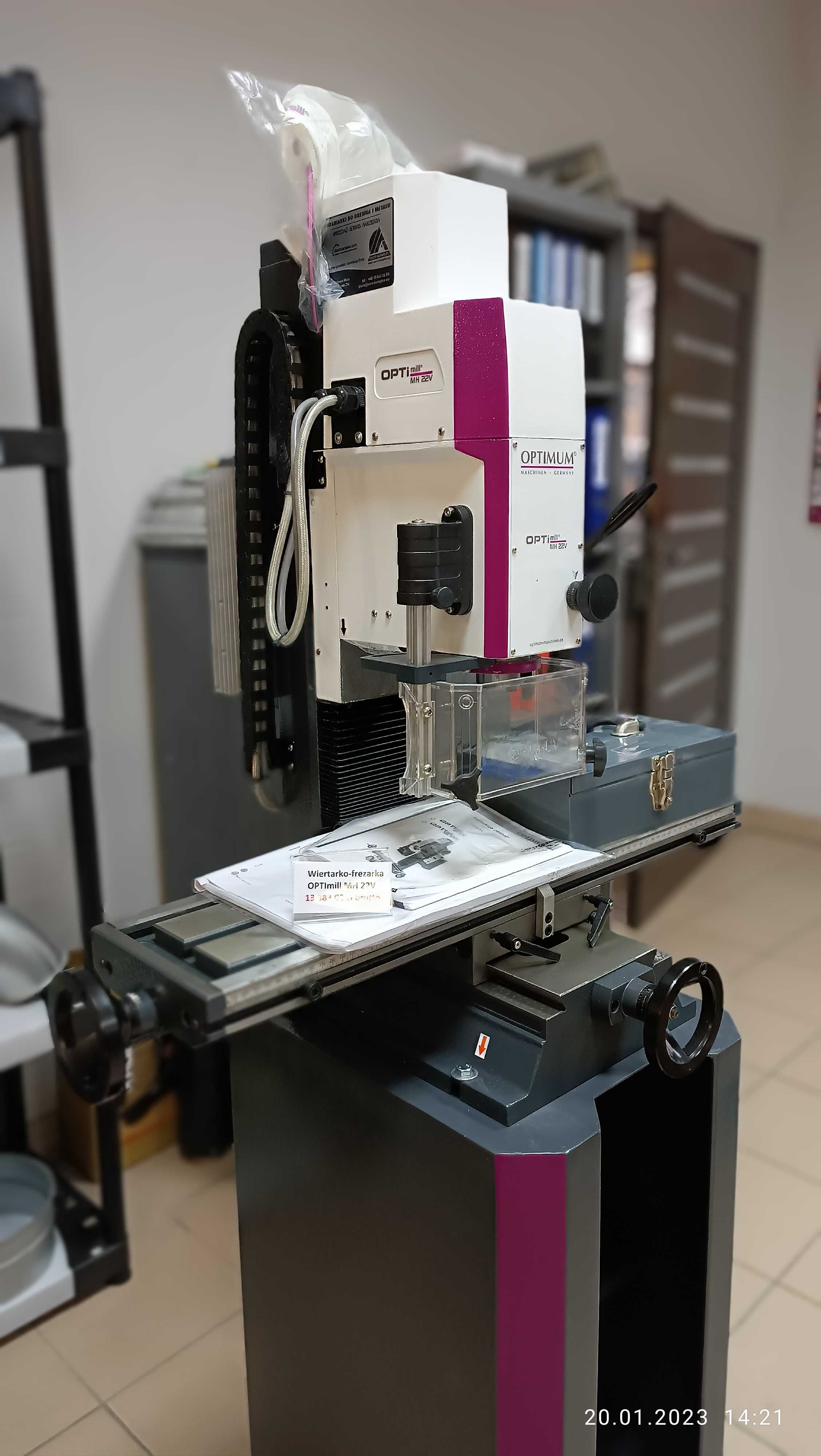Wiertarko-frezarka OPTImill MH 22V/230V- wyprzedaż magazynowa