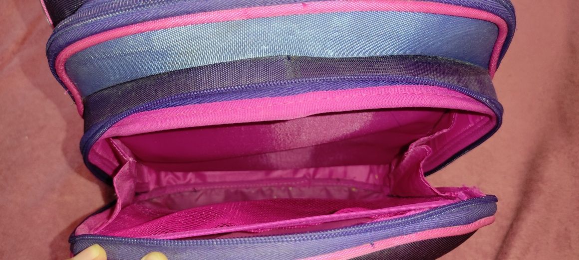 Рюкзак ранец школьный каркасный ортопедический Zibi для девочки