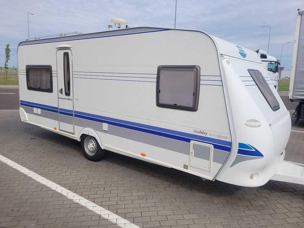Przyczepa kempingowa HOBBY 540 UFE 2008r super stan