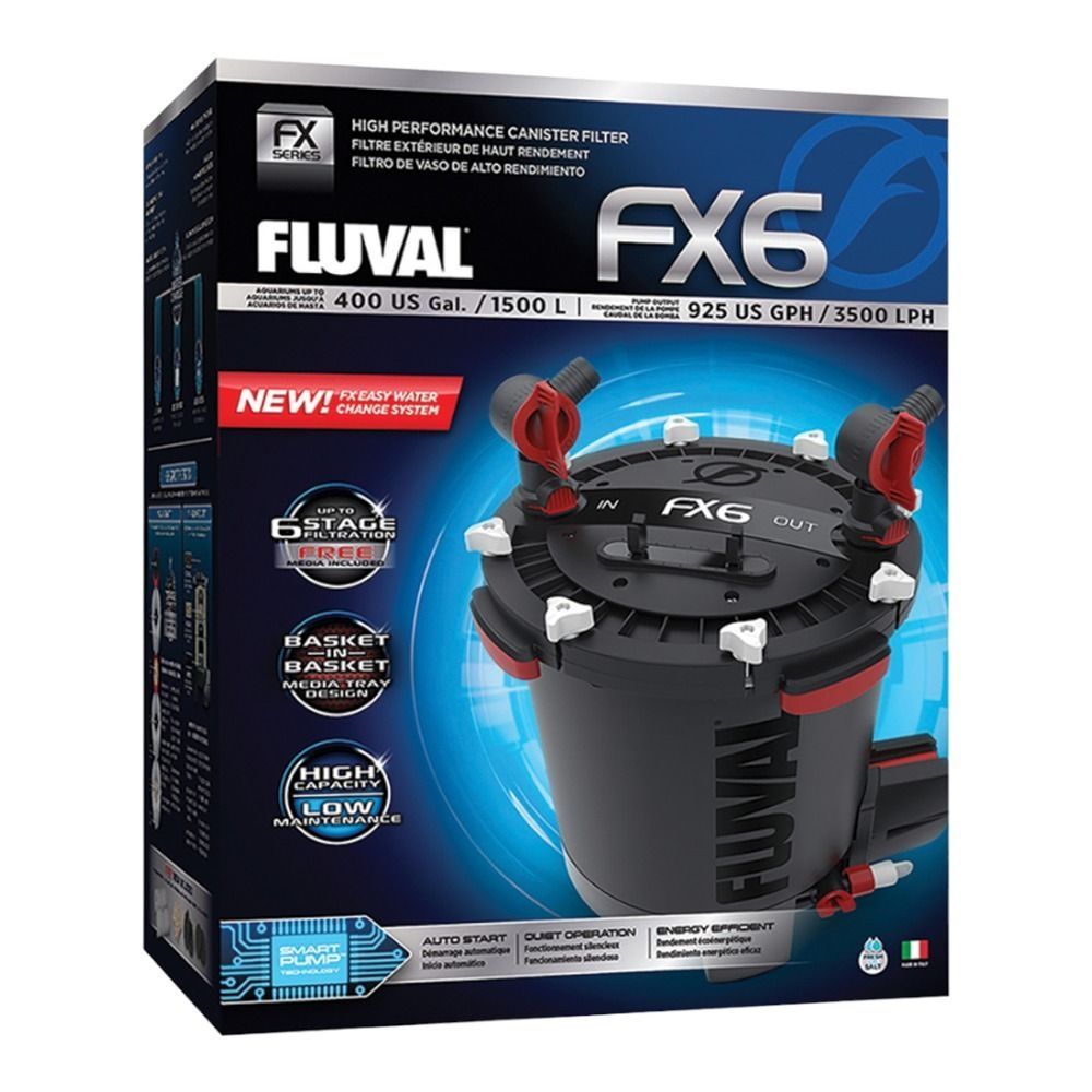 НОВЫЙ! Фильтр для аквариума Hagen FLUVAL FX6