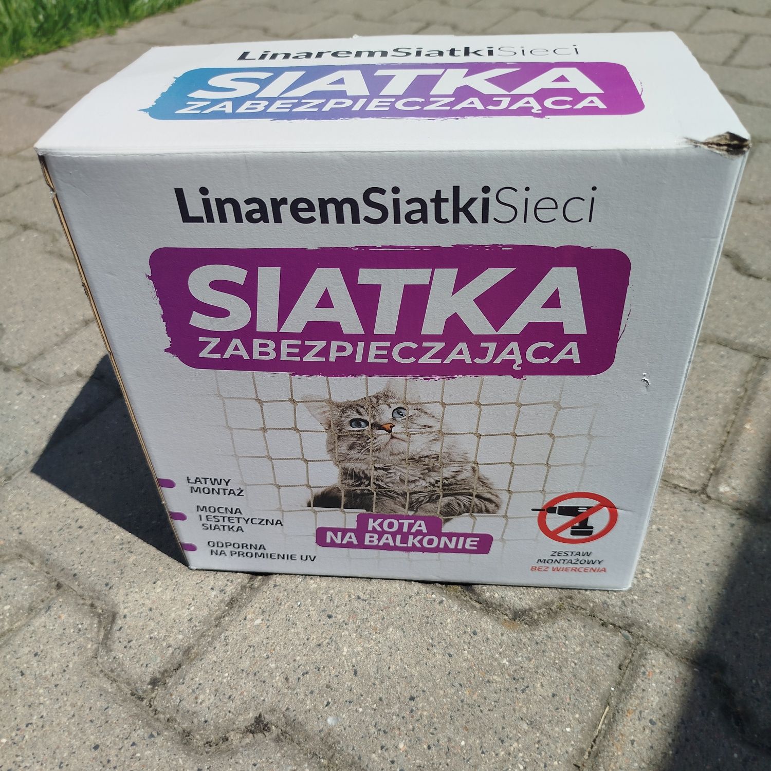 Siatka zabezpieczająca  6x3 na koty/ptaki