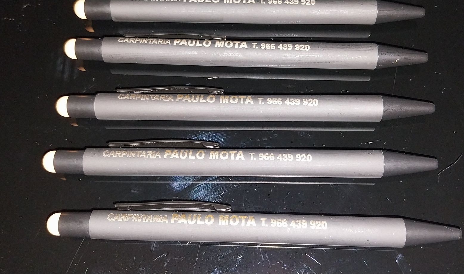 Canetas personalizadas a laser com a sua marca